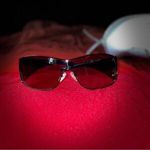 Dior Black and Silver Sunglasses